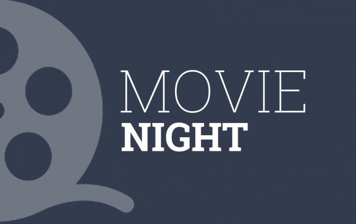 Movie night graphic
